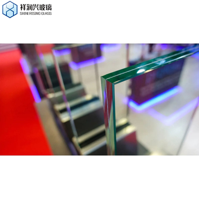 10.3mm Ламинированное стекло для балюстрады твердая структура высокая температура точка плавления