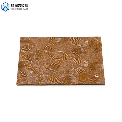 Главная продукция 5 мм коричневого рембованного стекла для Qingdao Pattern Glass 2023