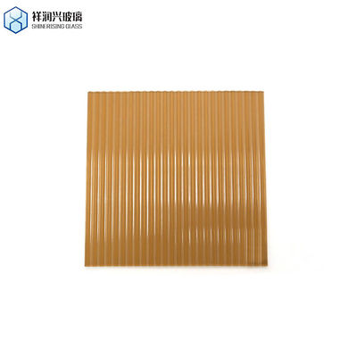 Настраиваемое цветное стекло толщиной 3 мм 4 мм 5 мм коричневое рельефное стекло для мебели