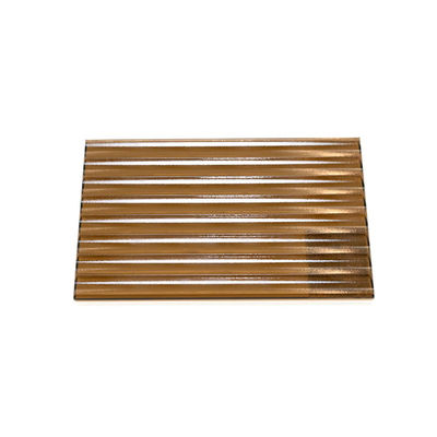 Прозрачное цветочное стекло для ванной и ванной