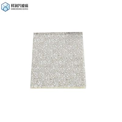 Низкожелезное коричневое стекло с пенообразованием стекло с рисунками твердого цвета для мебели