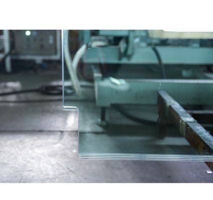 Стекло ванной комнаты для плоского полированного отражающего стекла крыша балюстрад декоративного стекла