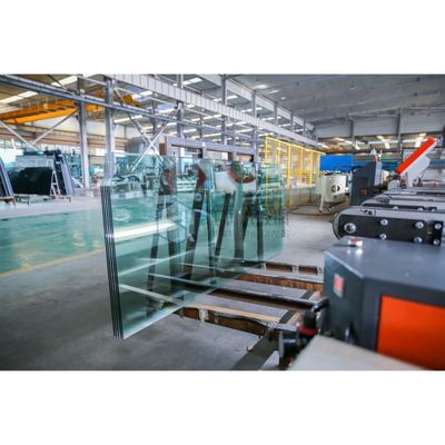 SGS сертифицированное стекло двери душа для дизайна Алюминиевое двойное закаленное стекло Французская дверь