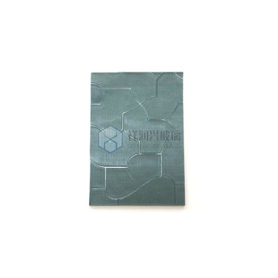 3-6мм Бронзовые майские цветочные фигуры Образцованное стекло для потребности Толщина