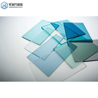 Низкожелезное экстра-чистое цветное окрашенное плавучее отражательное закаленное стекло для строительства