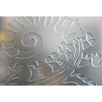 Мору Флютовый Пятнистый Радужный Собор Сателитный Океанический Аквалит Текстурированный Узор Проводный Стекло для 5