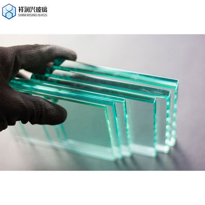 Физически закаленное стекло 6 мм 8 мм 10 мм 12 мм с плоским полированным краем