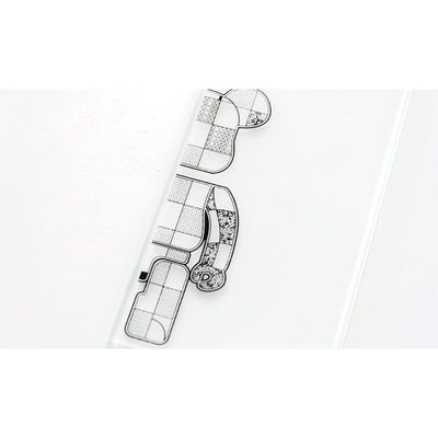 Одностеклое проводное/декоративное/банистекло Здание Ламинированное стекло для офисных дверей