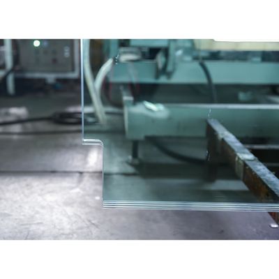 Запрос на заказ 10 мм 12 мм закаленое стекло для строительства ламинированное / покрашенное / кислотное
