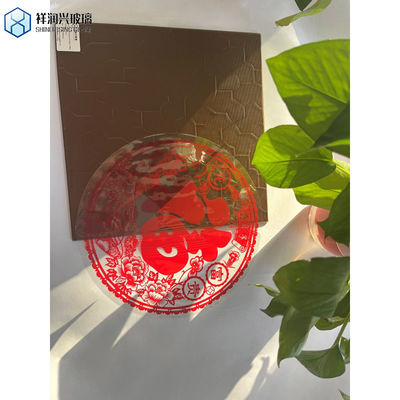 Euro Bronze/Grey Tinted Moru Glass/Pattern Glass for Building Sice as The Customer prime (Евро бронзовое/серое окрашенное стекло Мору/образ стекла для строительства в качестве примера для клиента)