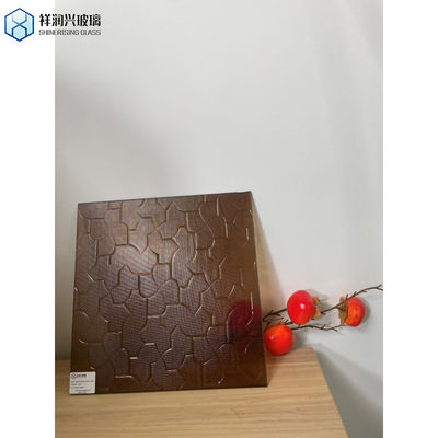 1830*1220-1500*2000-1830*2440-2134*2440 Температурная бронза Каратачи Окрашенное фигурное стекло