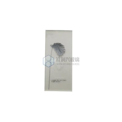 Декоративное сооружение Твердое цветное стекло искусствообразное стекло Узоры пятна горячее плавление закаленное стекло