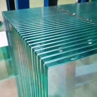 Плоское закаленное стекло 3mm-19mm Прозрачное стекло для строительства физически закаленное