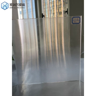 Основной продукт 5 мм 8 мм 10 мм низкожелезное отвержденное круглое канавчатое ребрастое стекло для перегородки