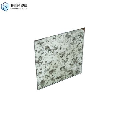 Современный серебряный прямоугольник французский антикварный зеркальный стекло для декорации стен