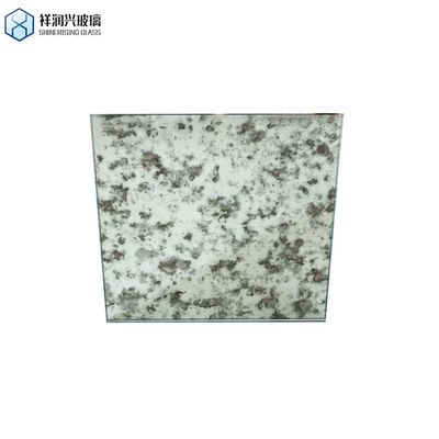 Современный серебряный прямоугольник французский антикварный зеркальный стекло для декорации стен