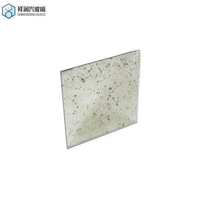 Серебряная отделка Большое античное зеркало с индивидуальным размером и цветным зеркальным стеклом