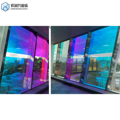Затемненные ламинированные отражающие стеклянные листы в темно-синем бронзовом и сером цветах для строительства