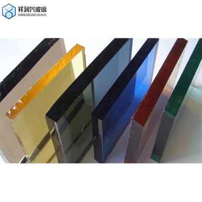Строительное стекло прямой подачи отражающее окрашенное плавучее стекло с формой параллелограмма