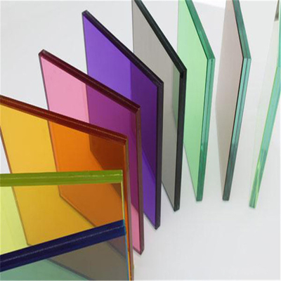 ISO Certified Dazzle Colorful Dichroic Coated Blue Glass for Furniture 6mm Thickness (Сертифицированное ISO ослепительное красочное дихроидное покрытое голубое стекло для мебели толщиной 6 мм)