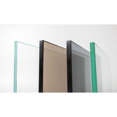 Строительное стекло в плоском темно-бронзовом окрашенном закаленном стекле для ламинированных конструкций
