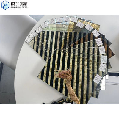 4 мм 5 мм серебряное декоративное стеновое зеркало Плавучее стекло для строительства античного современного дизайна