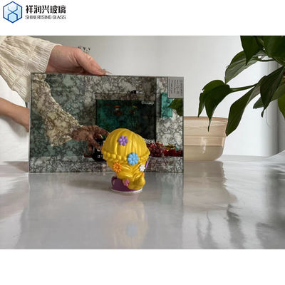 4 мм 5 мм серебряное декоративное стеновое зеркало Плавучее стекло для строительства античного современного дизайна