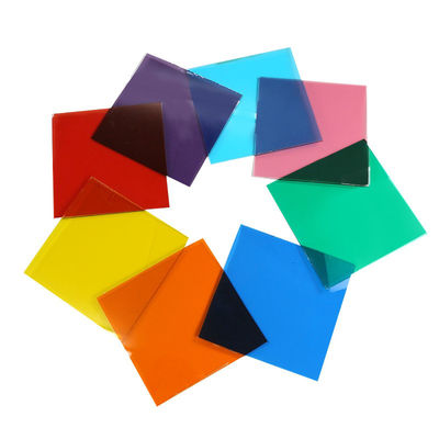 Строительное стекло в закаленном автоматическом океане голубого коричневого оттенка