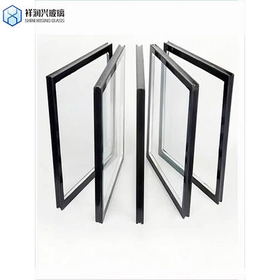 Звукозащищенные полые изоляционные стеклянные блоки теплые краины распределитель Температурный синий для строительства