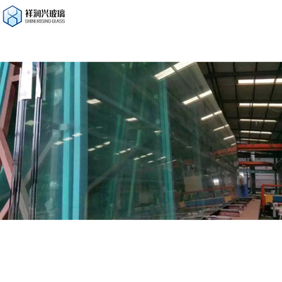 Строительное стекло Qingdao Flat Tempered Double Glazing Glass Wall для панелей теплиц