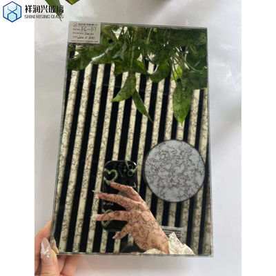 Стеклянный каркас Материал Винтажное искусство Окрашенные линзы Античное зеркало с плоским полированным краем