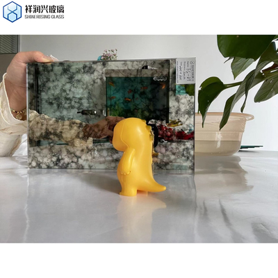 Цветные старинные зеркала стекло плоский полированный край работы 1830*2440/2140*3300/2440*3660