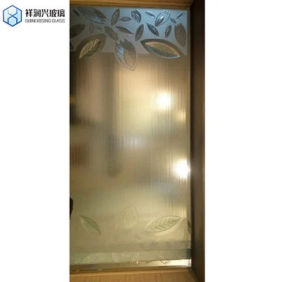 Плоскость Соответствующая статья Сплавленное искусство Узористые флейтированные стеклянные панели для украшения стен