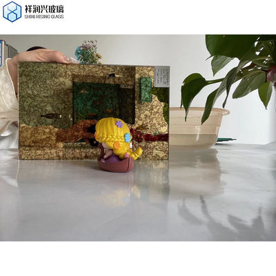 Антикварное зеркальное стекло для кухонных и гостиных стен резка резка бурение закаливание