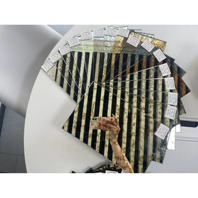 4мм 5мм 6мм 8мм Декоративное большое стеновое зеркало Античные стеклянные зеркала для дверей мебели