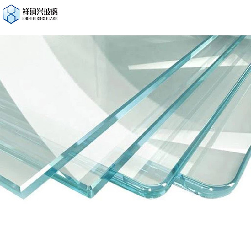 Плоское полированное стекло 8 мм для строительного материала