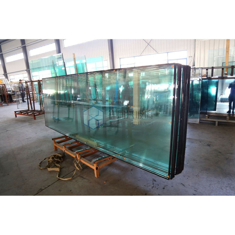 SGS сертифицированное 4mm-15mm Custom Clear Fully Tempered Safety Glass для строительного стекла