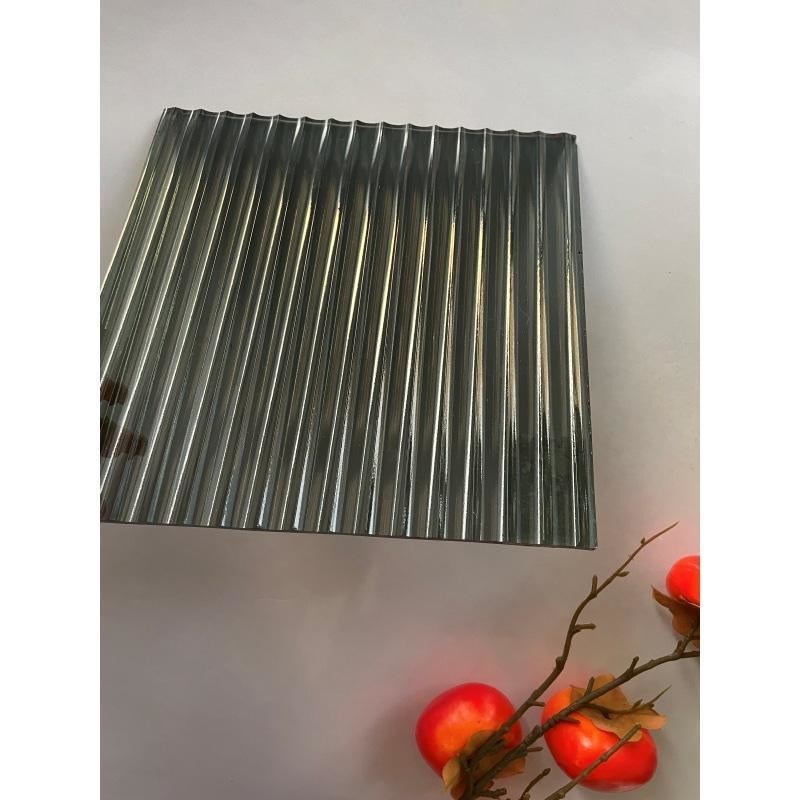 Плоская полированная 3-19 мм горячеплавкая дождевая точка образец стеклянный лист для закаленных балюстрад